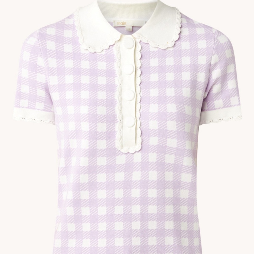 Maje Gingham Shirt